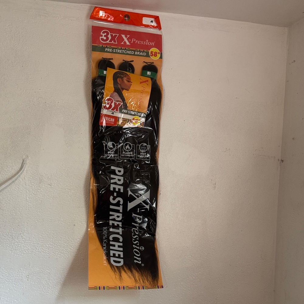 X-Pression Pre-Stretched Braid Hair Extensions #4